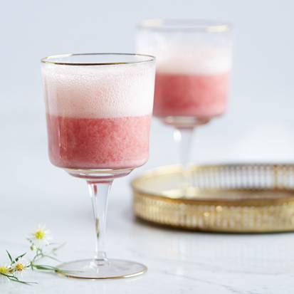 photo de la vie en rose cocktail